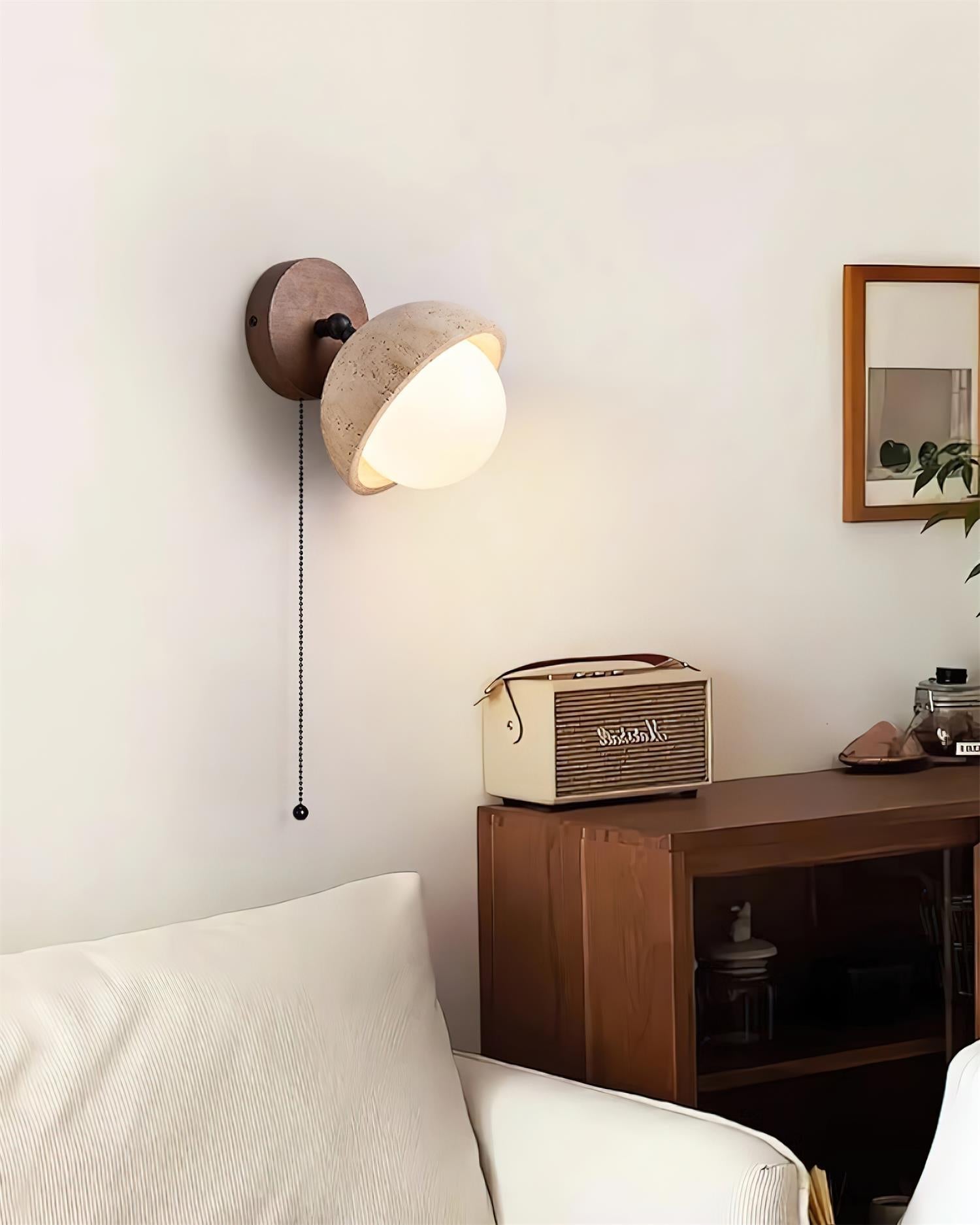 Elara Applique Murale Moderne Minimaliste en Bois - Neutralighting