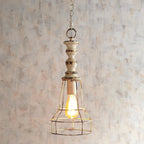 Xylo Suspension Métal Vieilli Vintage Industrielle - Neutralighting