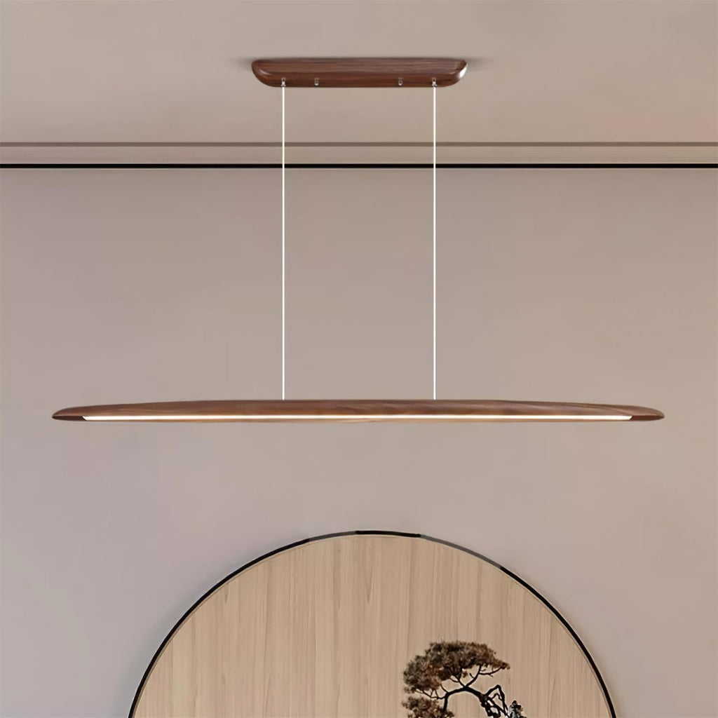Duvane Lampe Suspendue LED Minimaliste en Bois - Neutralighting