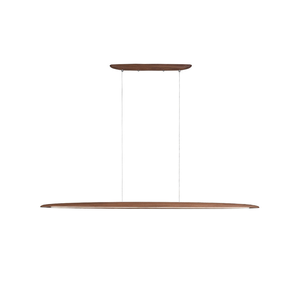 Zing Suspension Bois Noyer Minimaliste - Neutralighting