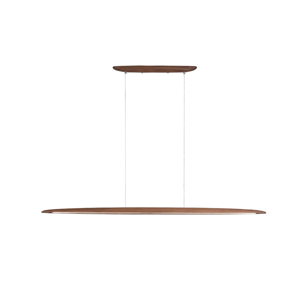 Zing Suspension Bois Noyer Minimaliste - Neutralighting