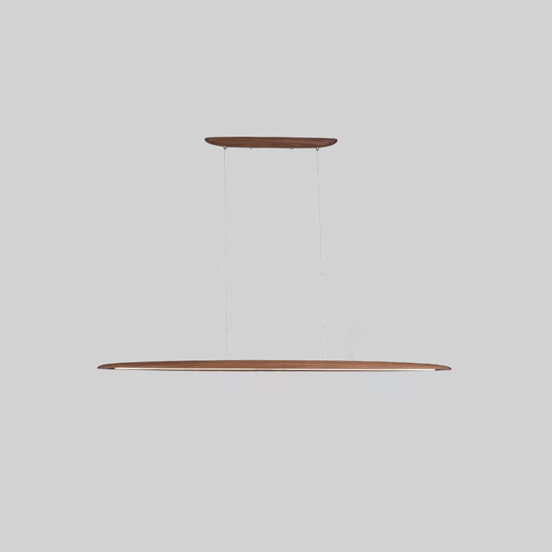 Zing Suspension Bois Noyer Minimaliste - Neutralighting