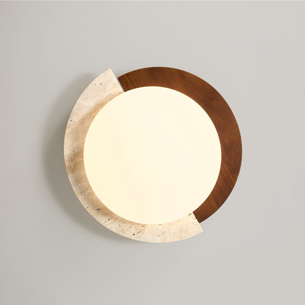 Ivnoran Arc-Bord Travertin Plafonnier - Neutralighting