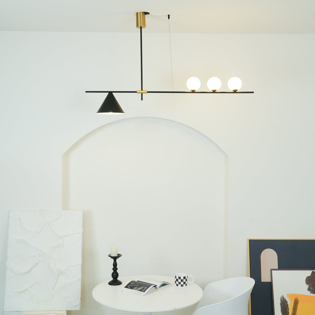 Lumora Suspension Dorée Contemporaine - Neutralighting