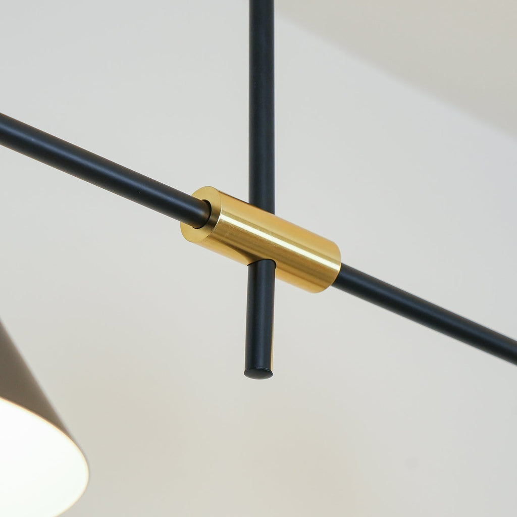 Lumora Suspension Dorée Contemporaine - Neutralighting
