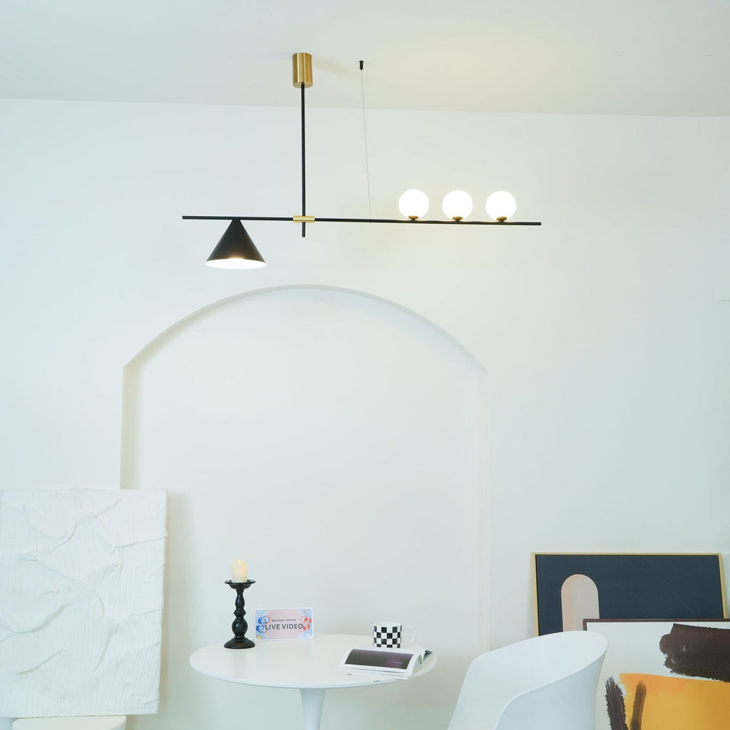Lumora Suspension Dorée Contemporaine - Neutralighting