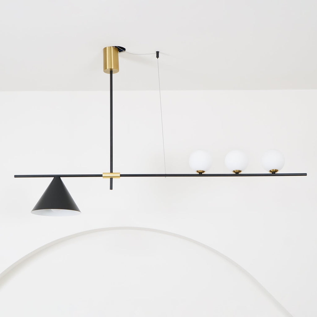 Lumora Suspension Dorée Contemporaine - Neutralighting