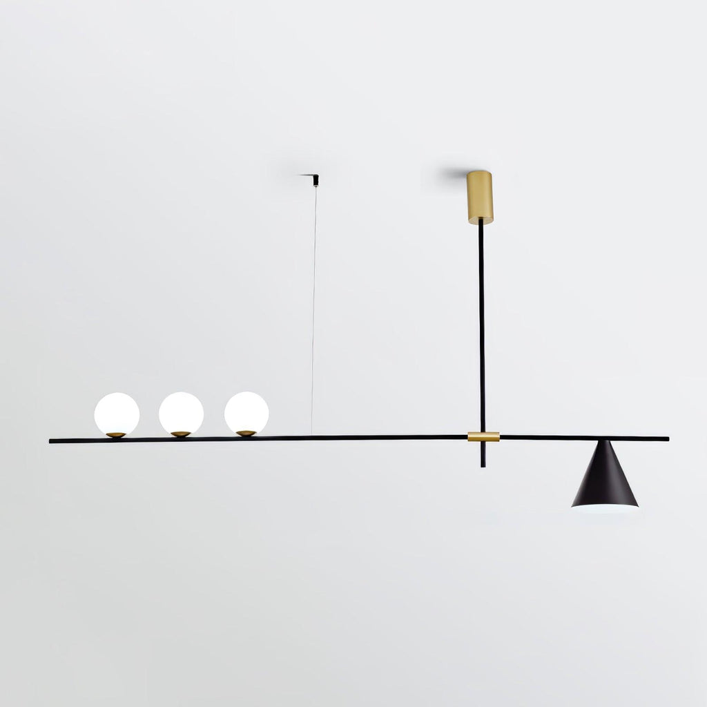 Lumora Suspension Dorée Contemporaine - Neutralighting