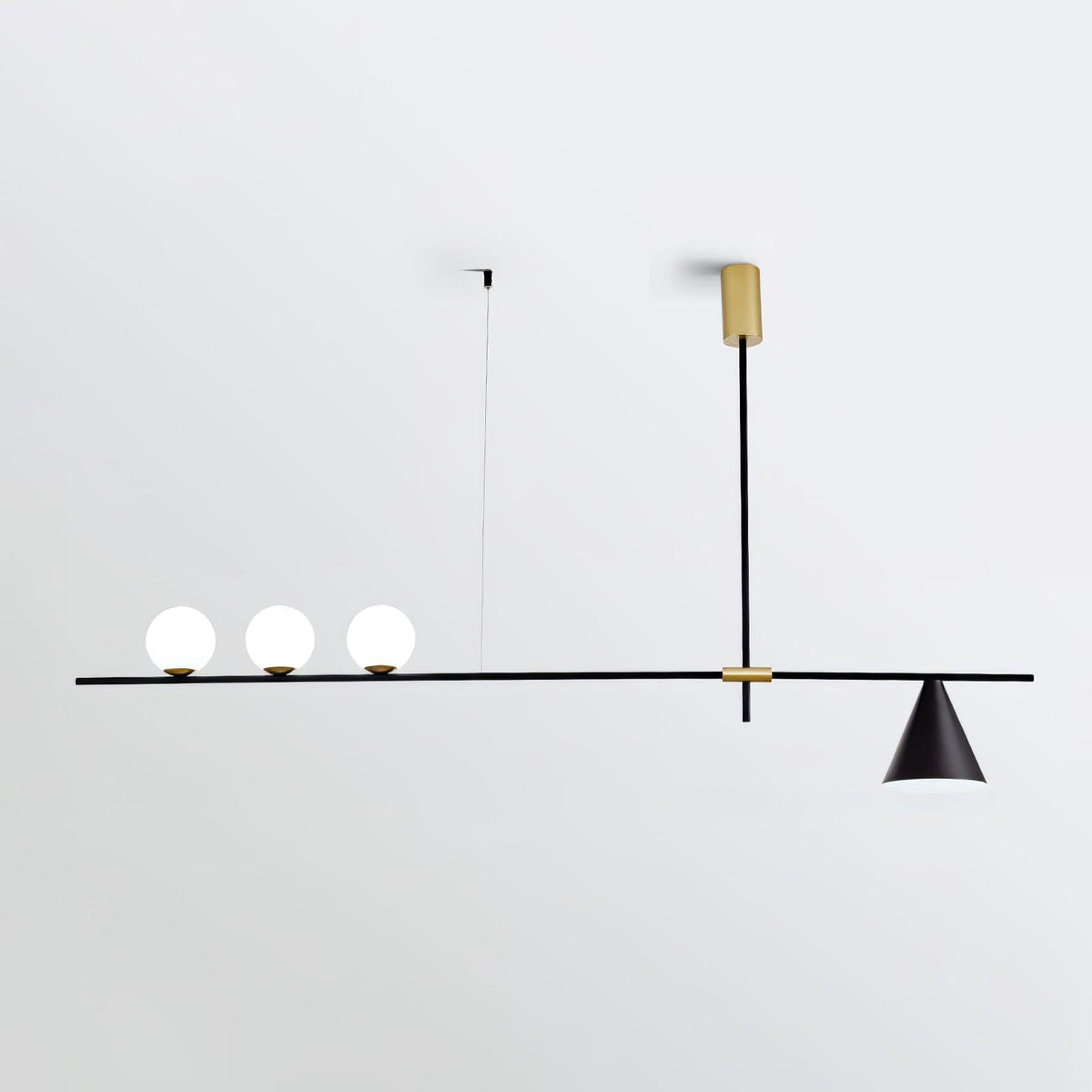 Lumora Suspension Dorée Contemporaine - Neutralighting