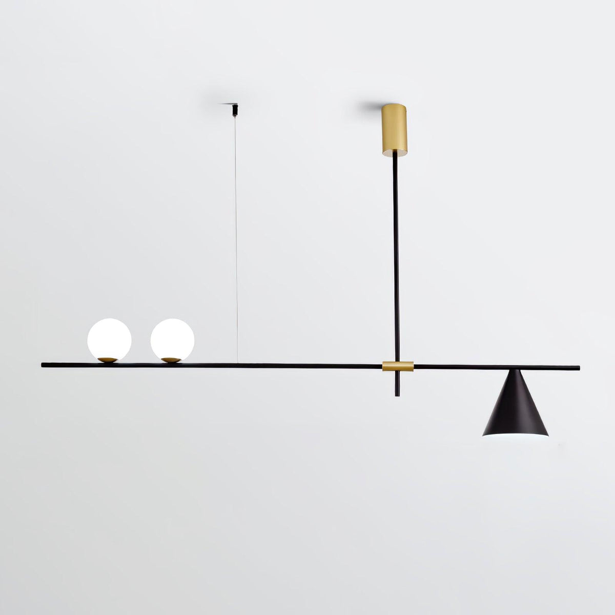 Lumora Suspension Dorée Contemporaine - Neutralighting