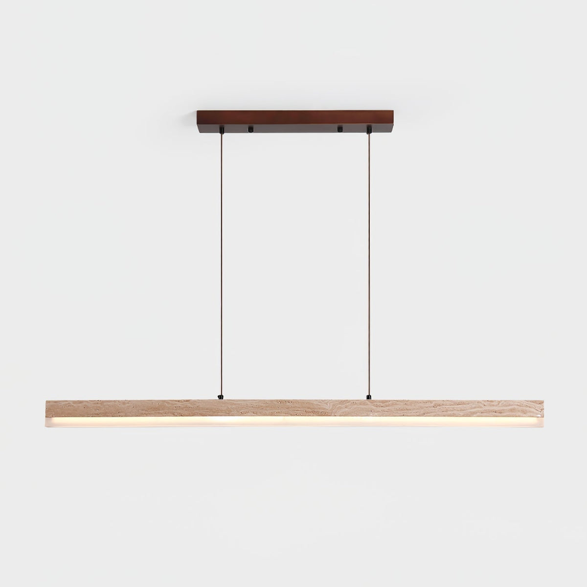Ivsoryra Lampe Suspendue Rectangulaire en Travertin - Neutralighting