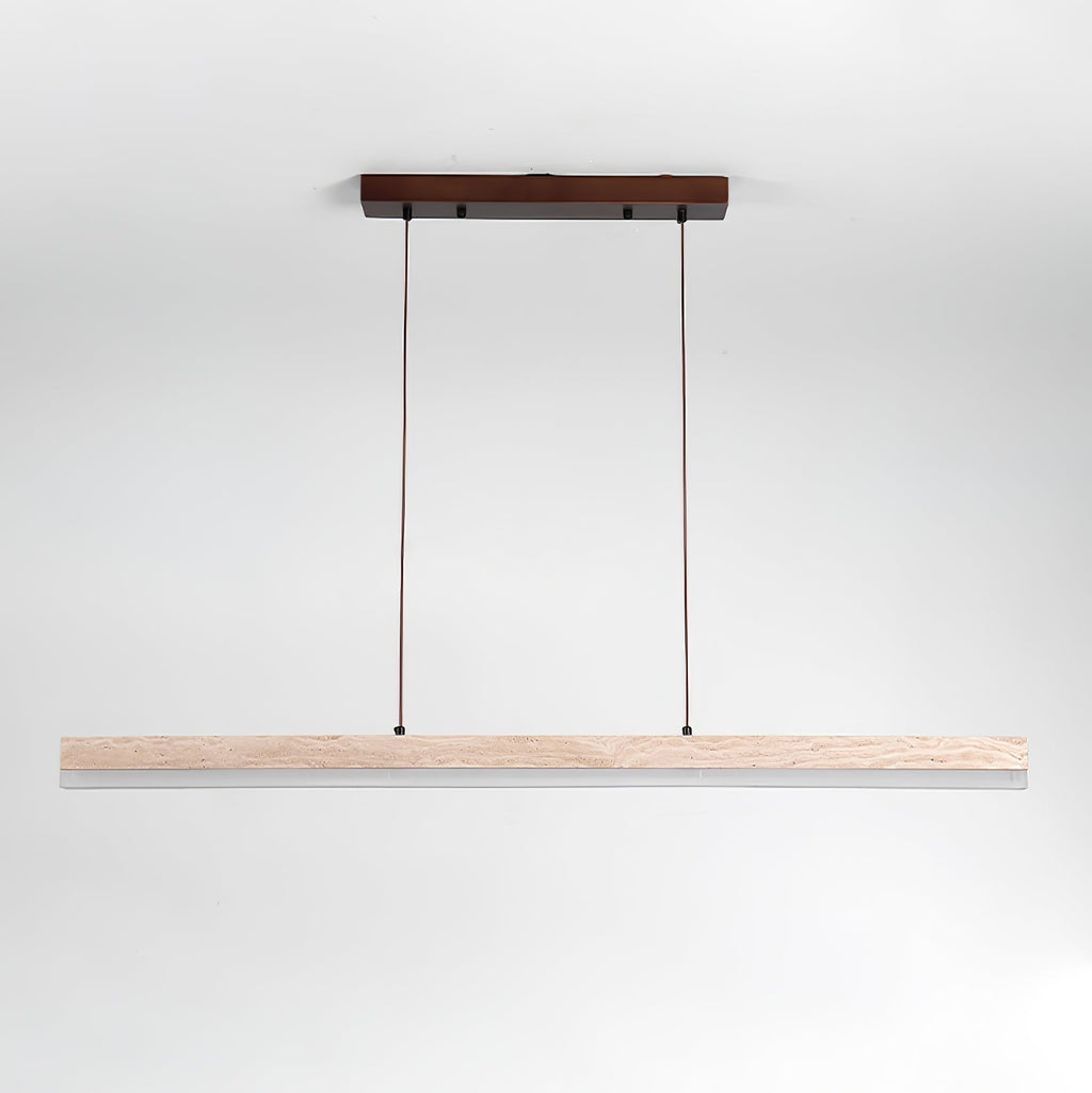 Ivsoryra Lampe Suspendue Rectangulaire en Travertin - Neutralighting