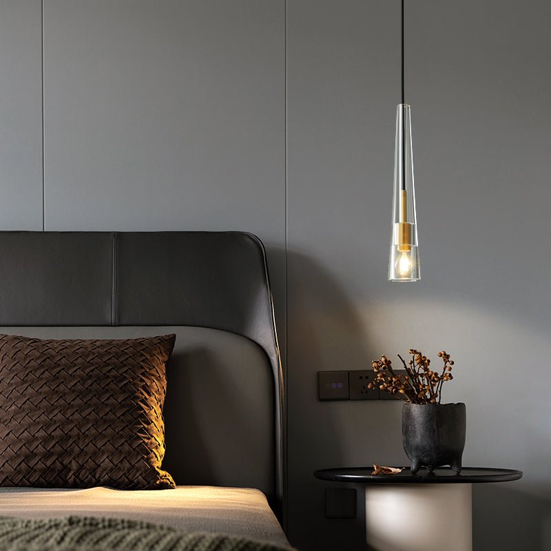 Lustra Lampe Pendante Abat-jour Transparent Cristal - Neutralighting