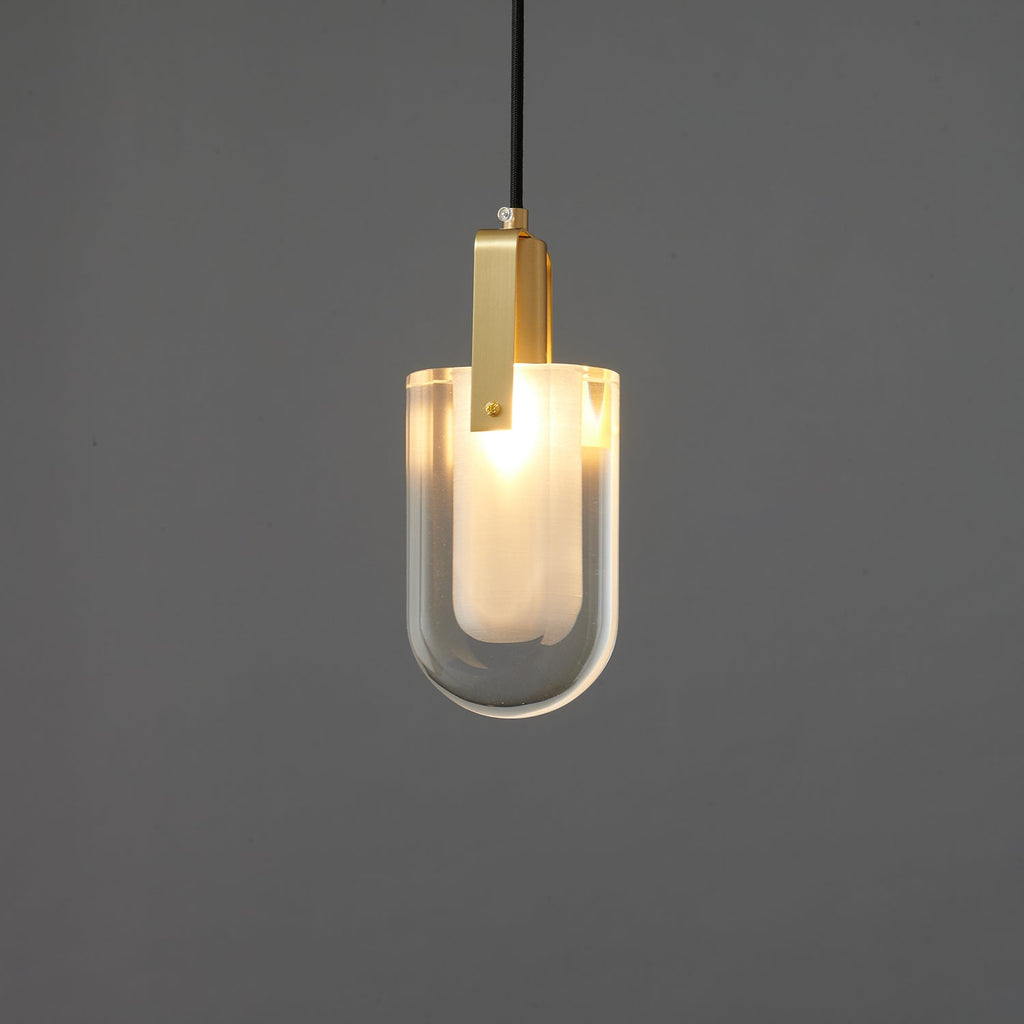 Lustra Lampe Pendante Abat-jour Transparent Cristal - Neutralighting