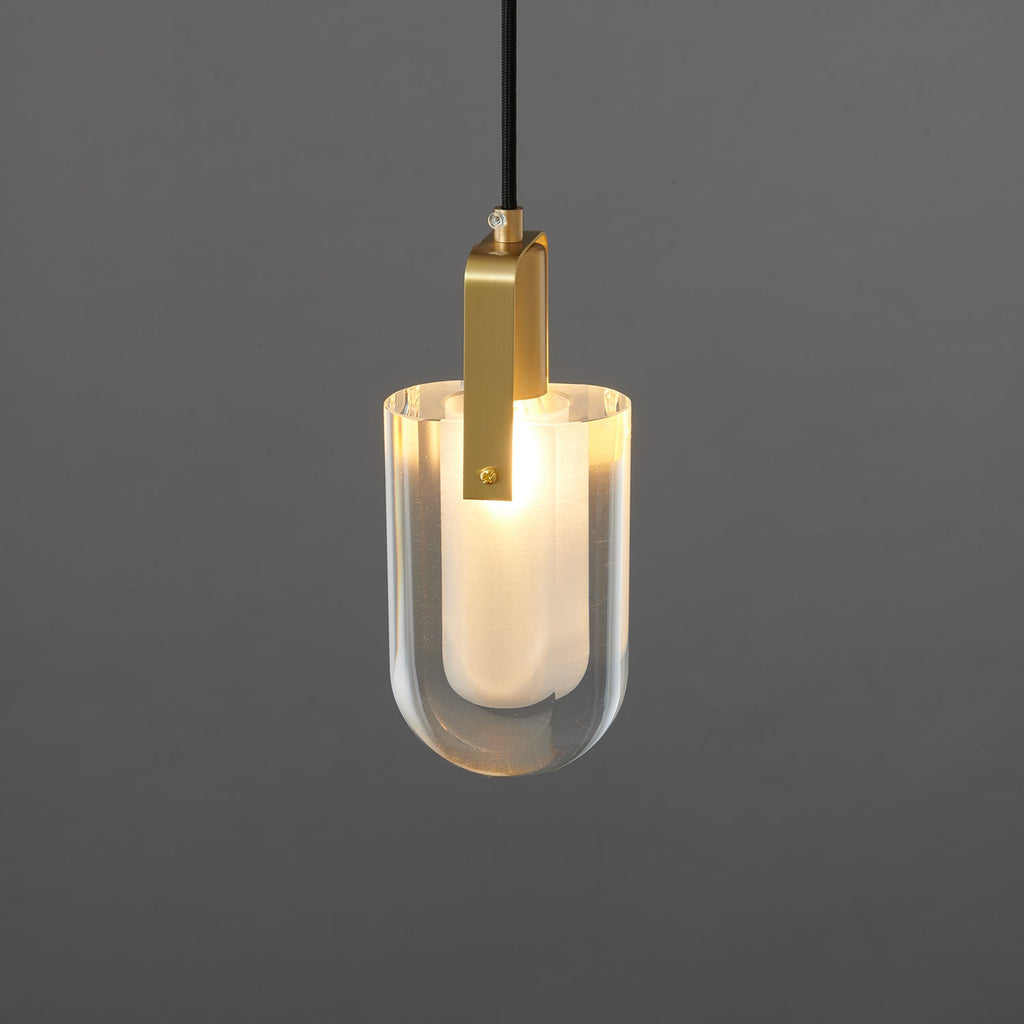 Lustra Lampe Pendante Abat-jour Transparent Cristal - Neutralighting
