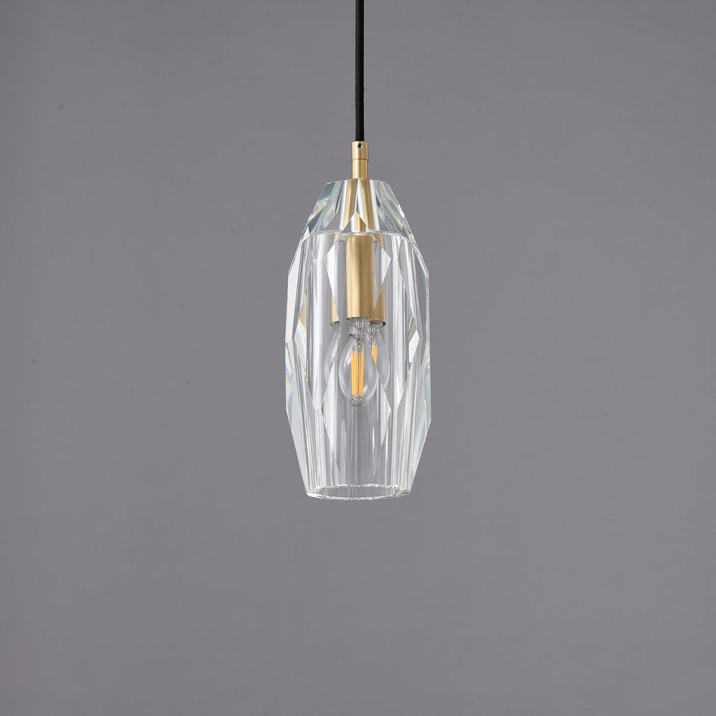 Lustra Lampe Pendante Abat-jour Transparent Cristal - Neutralighting