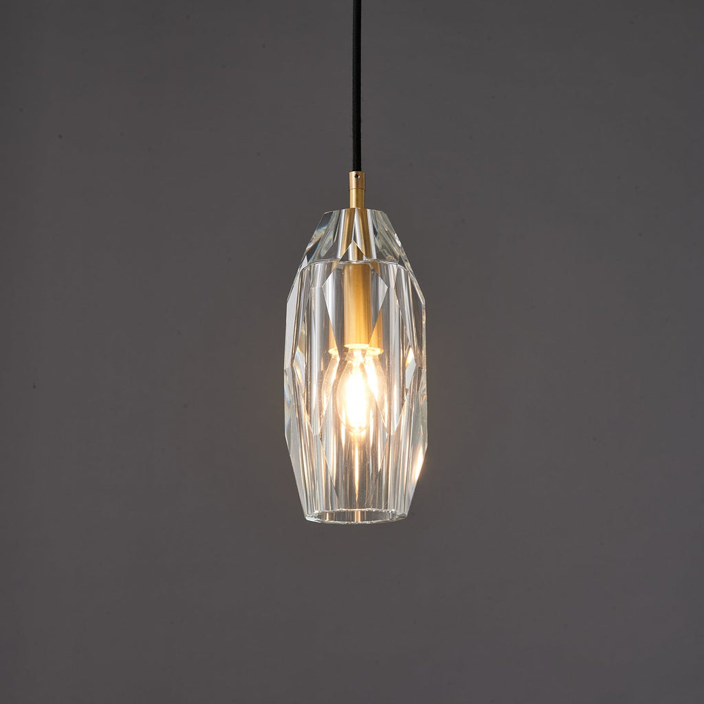 Lustra Lampe Pendante Abat-jour Transparent Cristal - Neutralighting