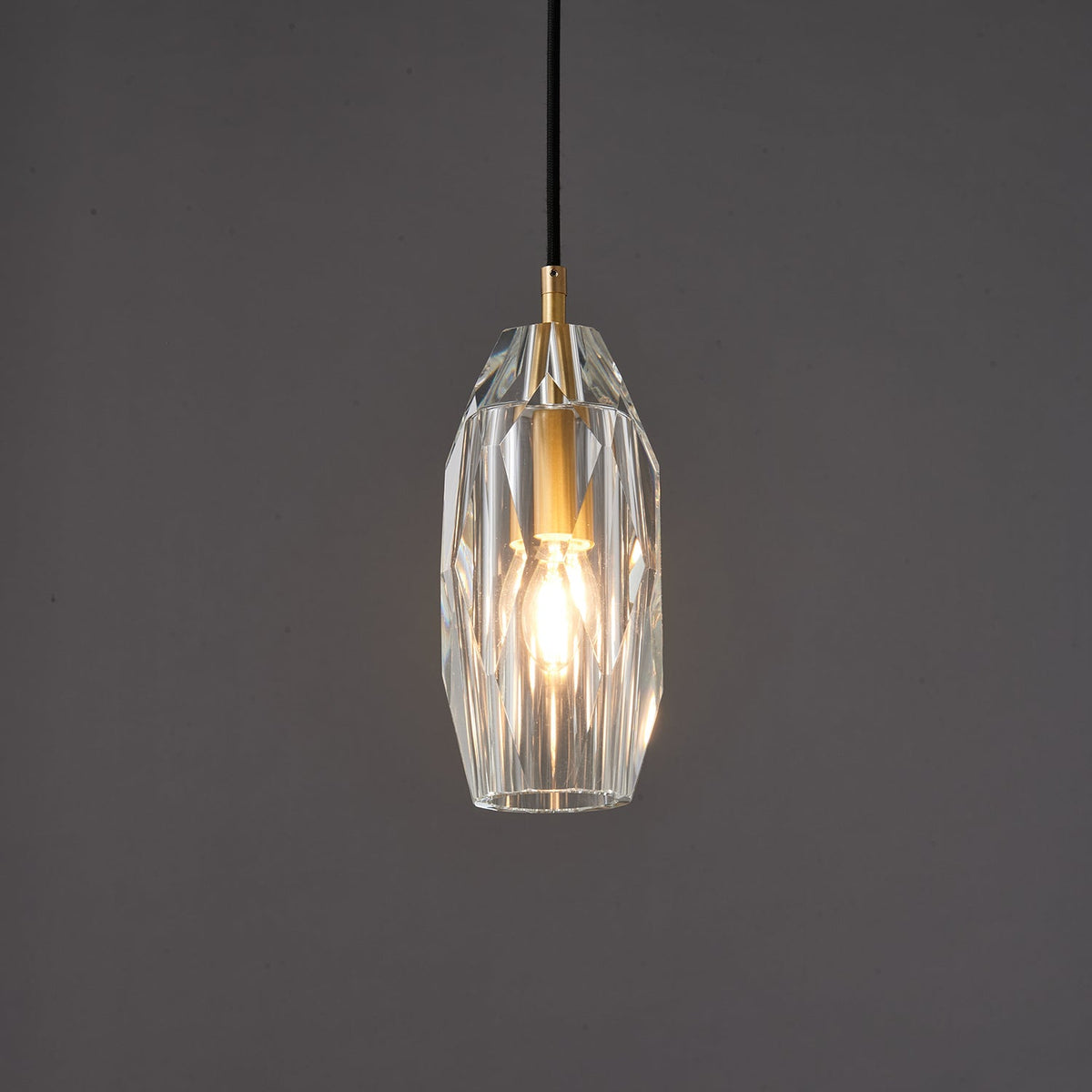 Lustra Lampe Pendante Abat-jour Transparent Cristal - Neutralighting