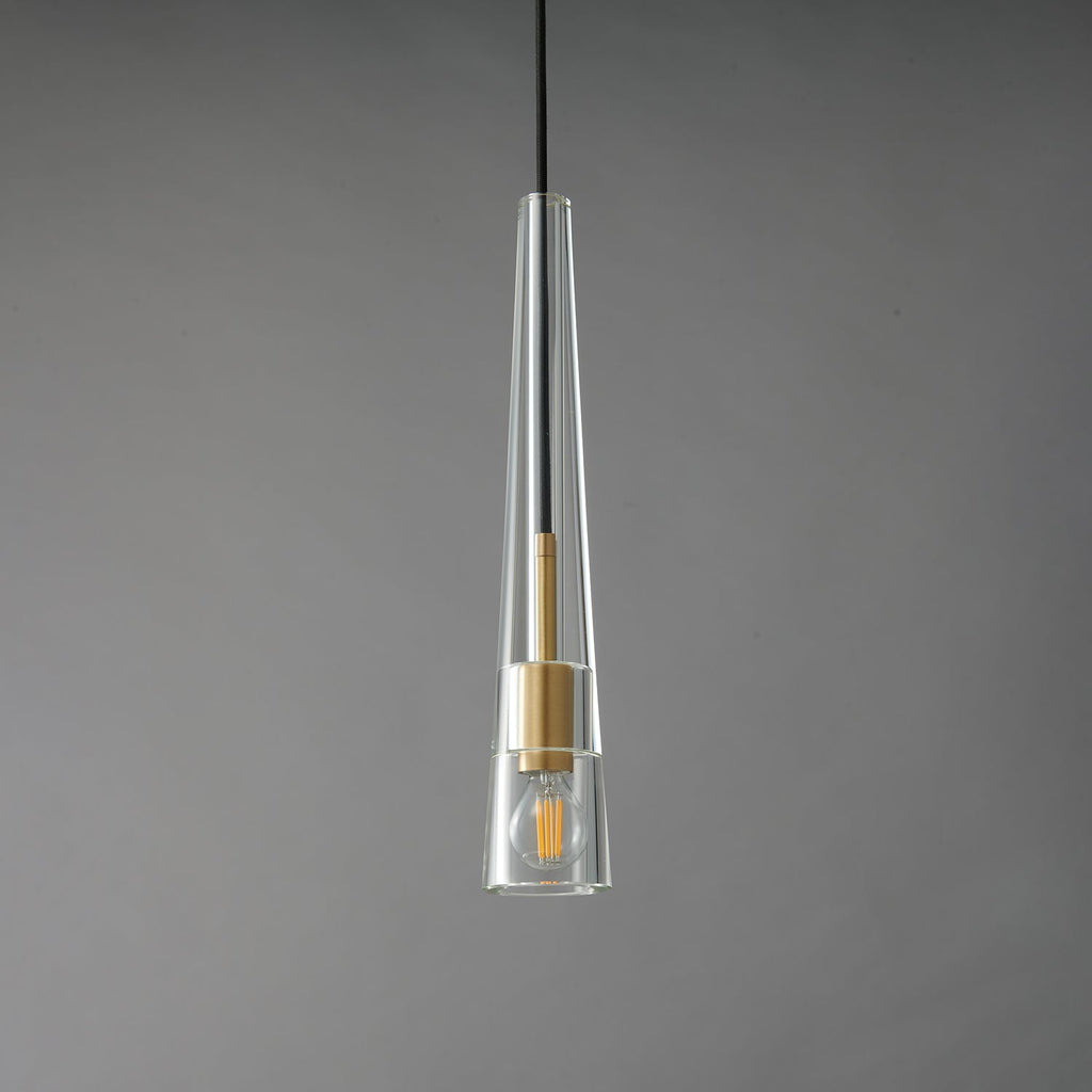 Lustra Lampe Pendante Abat-jour Transparent Cristal - Neutralighting