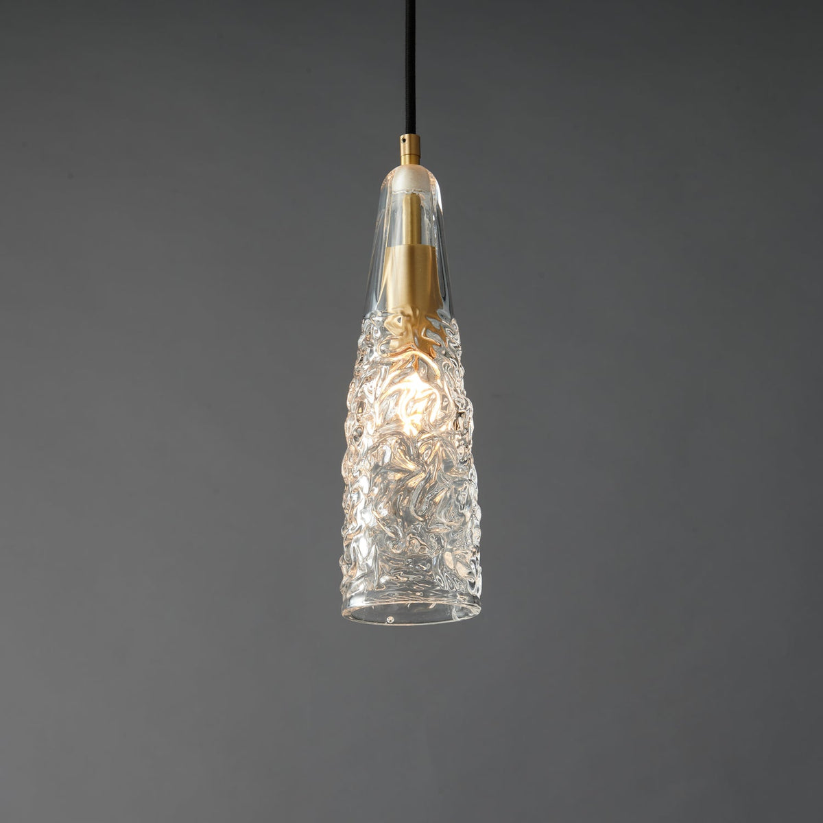 Lustra Lampe Pendante Abat-jour Transparent Cristal - Neutralighting