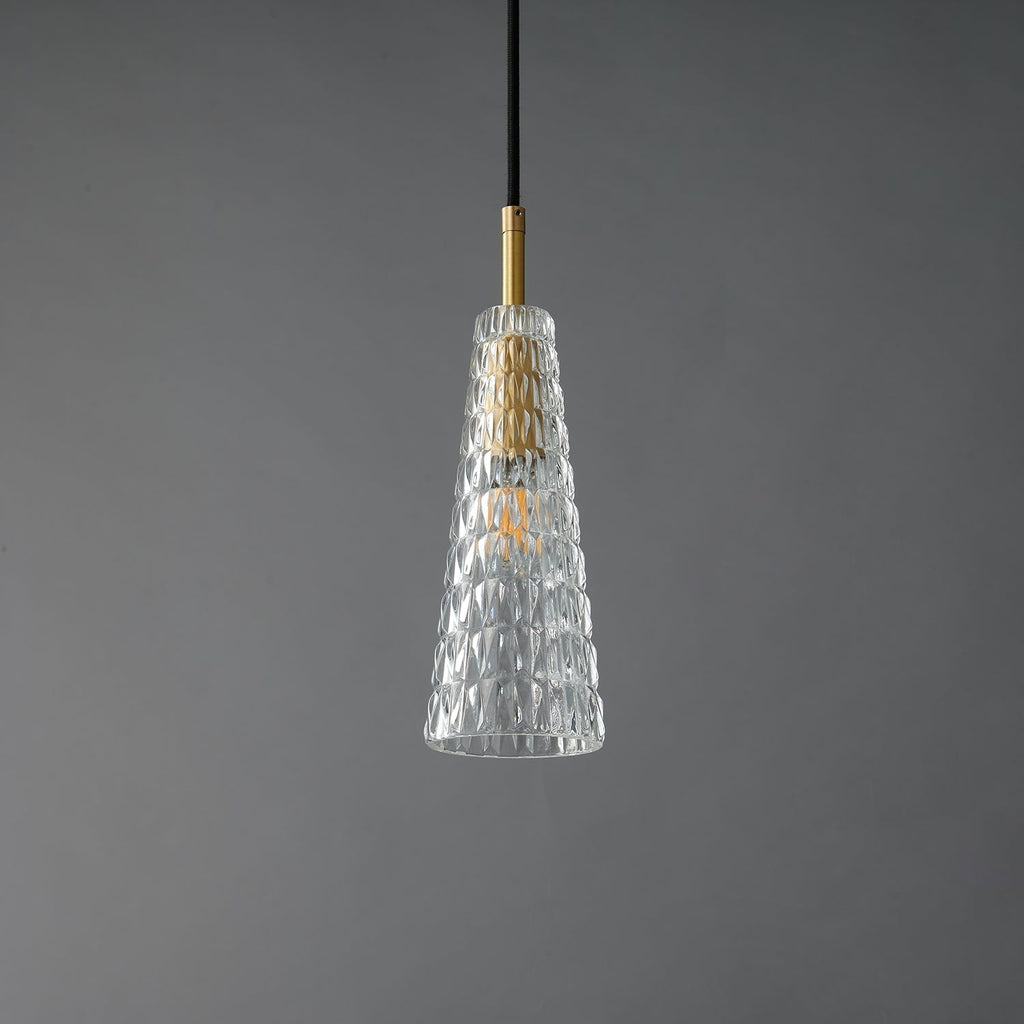 Lustra Lampe Pendante Abat-jour Transparent Cristal - Neutralighting