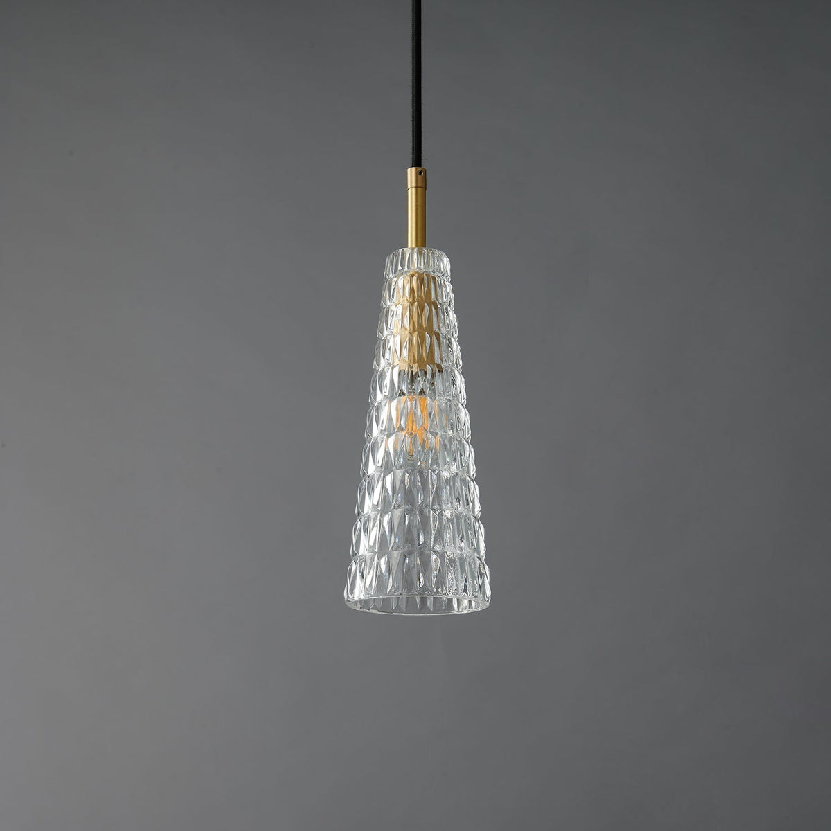Lustra Lampe Pendante Abat-jour Transparent Cristal - Neutralighting