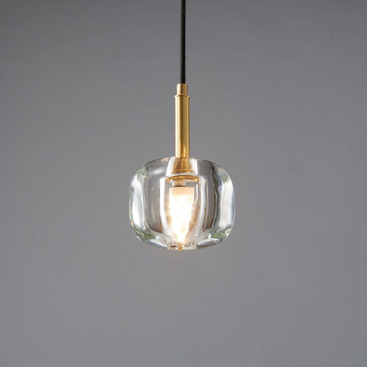 Lustra Lampe Pendante Abat-jour Transparent Cristal - Neutralighting