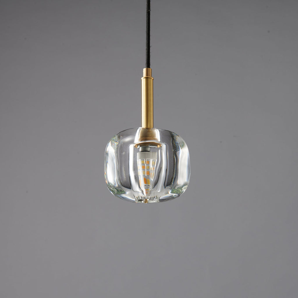 Lustra Lampe Pendante Abat-jour Transparent Cristal - Neutralighting