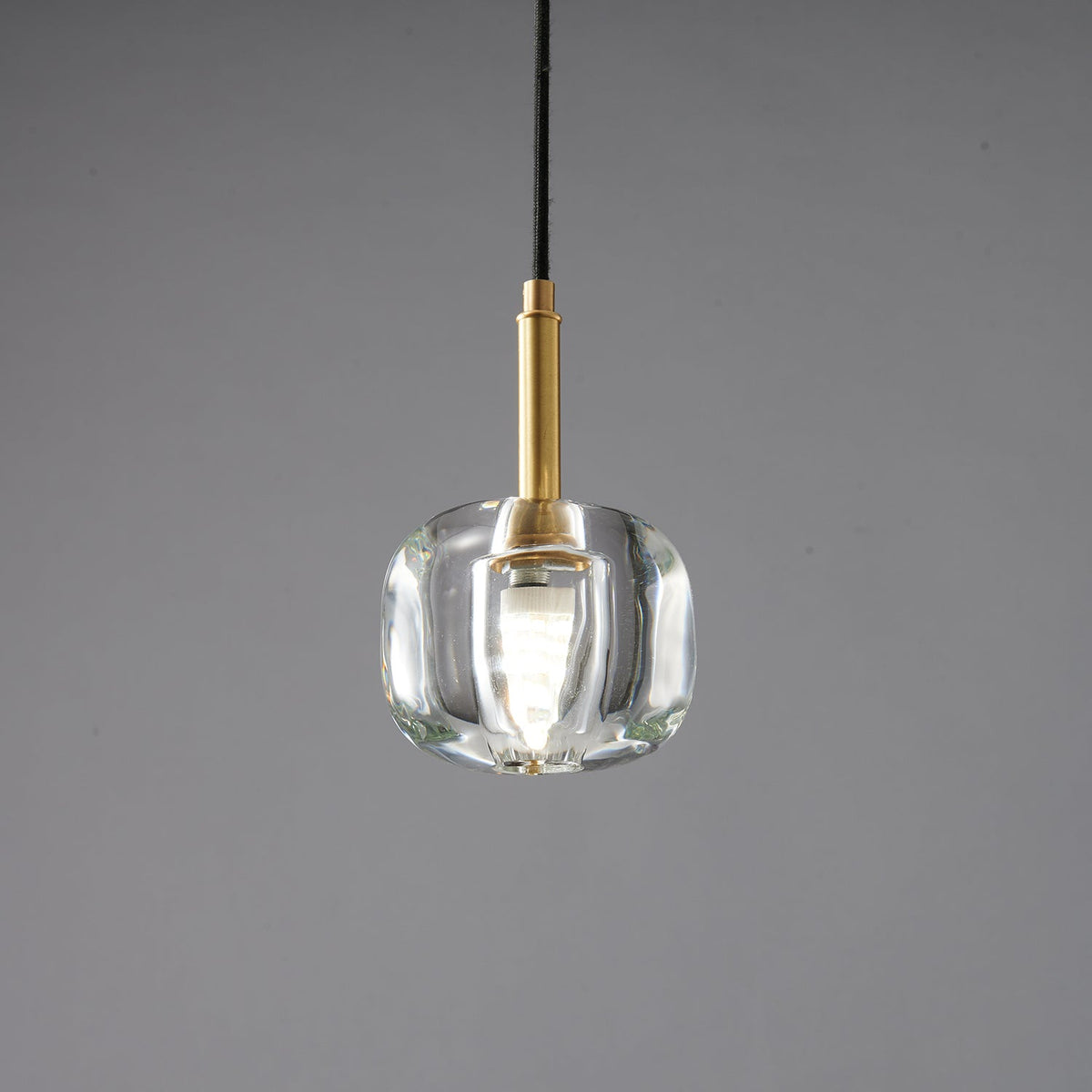 Lustra Lampe Pendante Abat-jour Transparent Cristal - Neutralighting