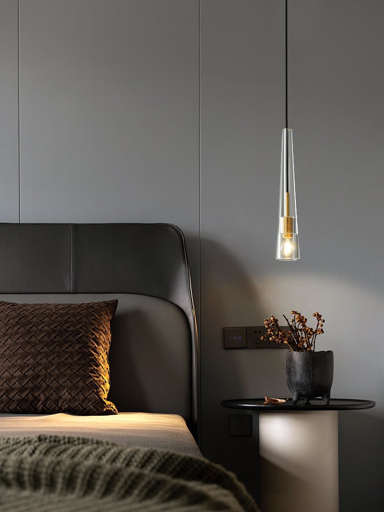 Lustra Lampe Pendante Abat-jour Transparent Cristal - Neutralighting