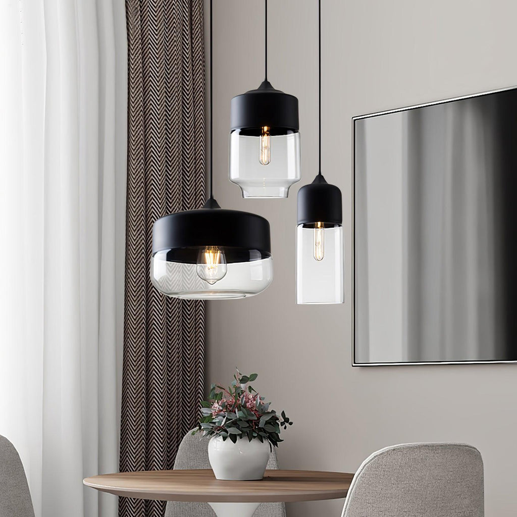 Aura Lampe Pendante Industrielle en Verre - Neutralighting