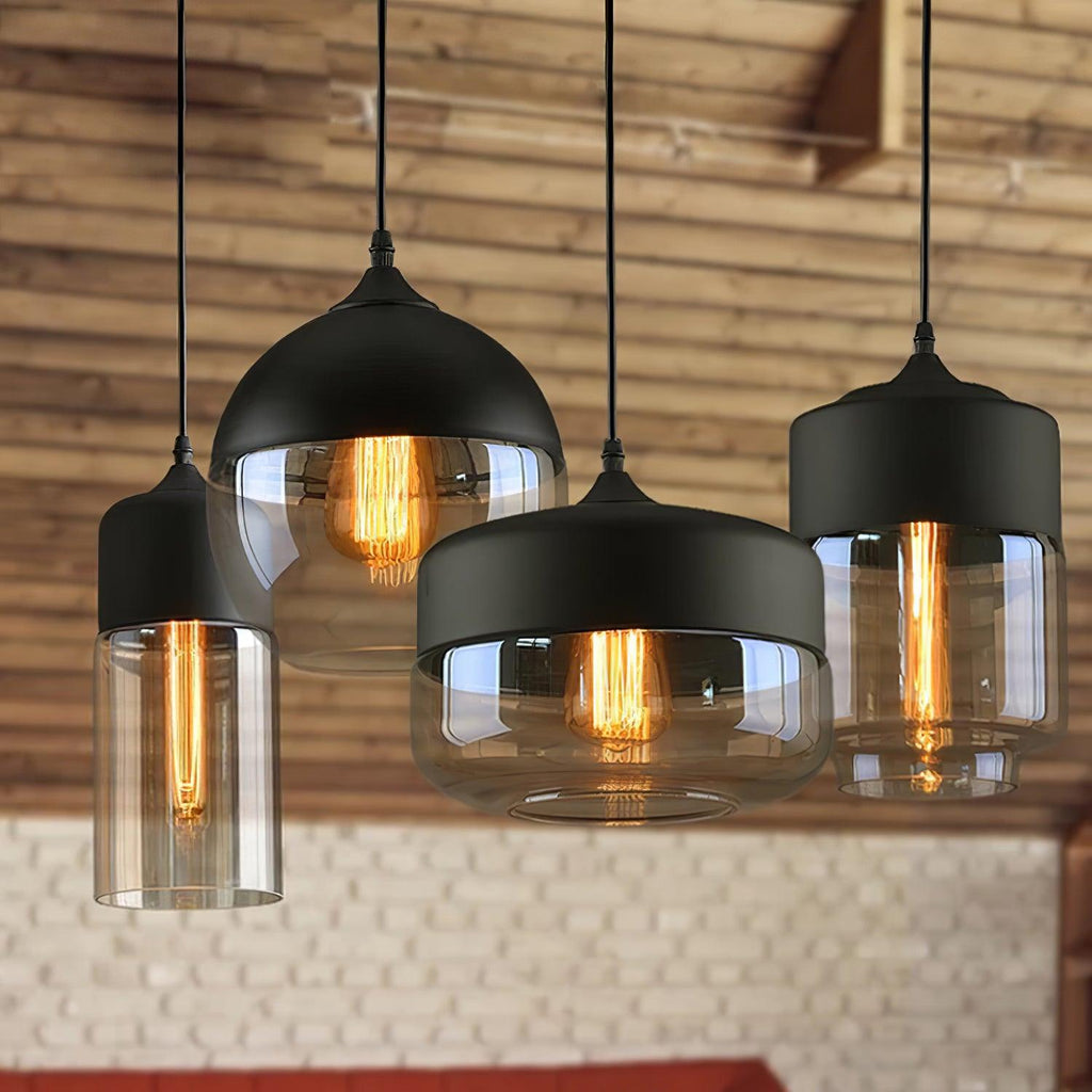 Aura Lampe Pendante Industrielle en Verre - Neutralighting