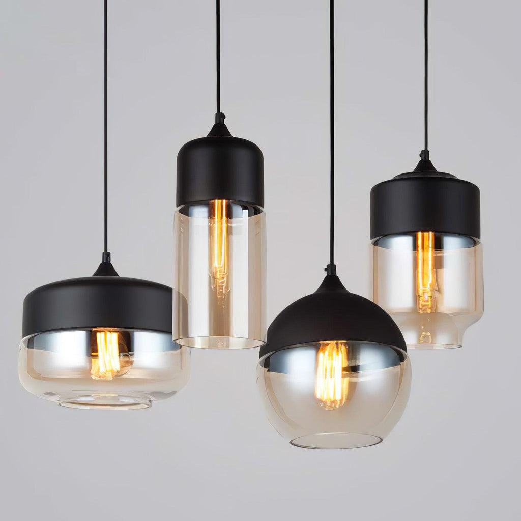 Aura Lampe Pendante Industrielle en Verre - Neutralighting