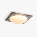 Astrain Plafonnier en Verre et Acier - Neutralighting