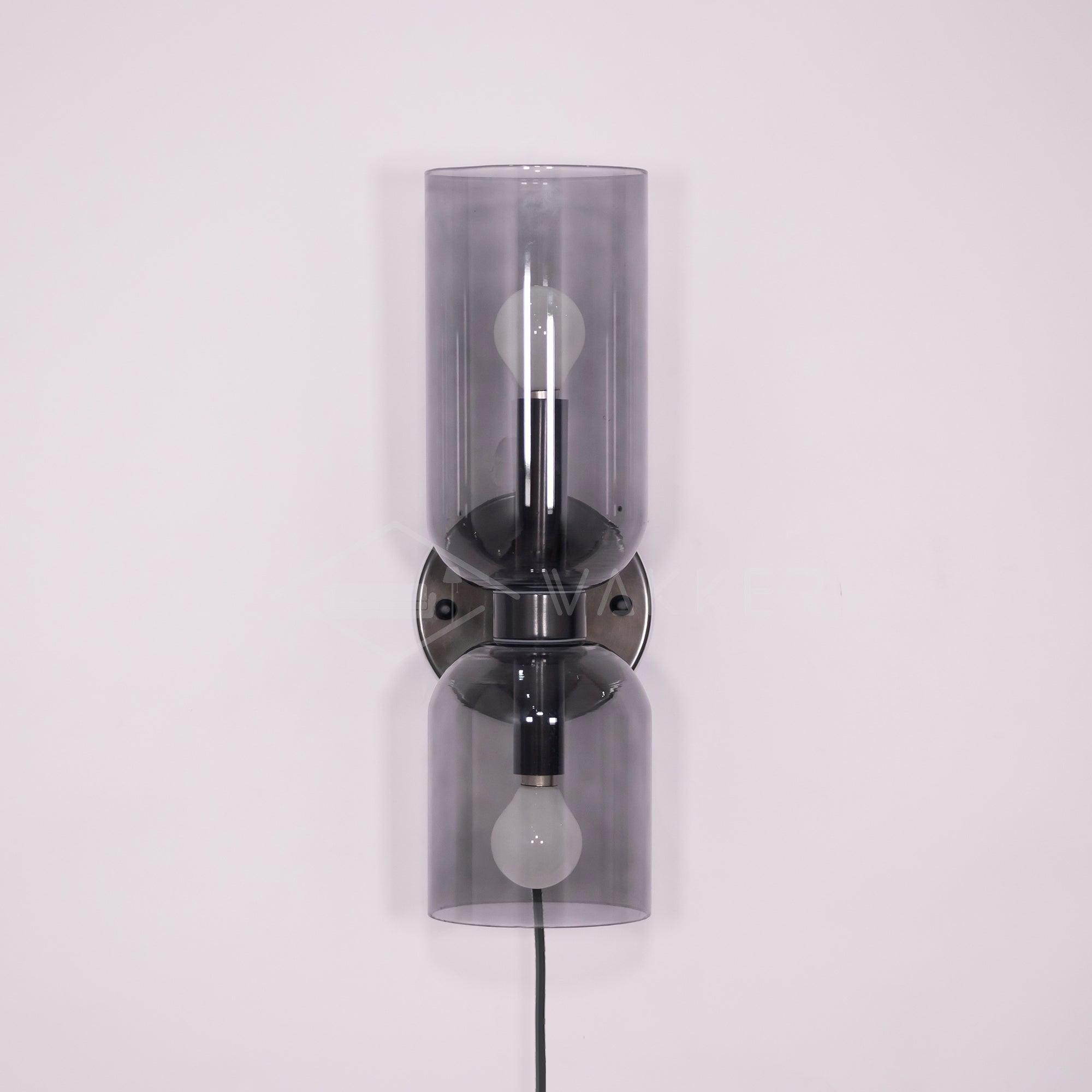Lylaearis Nordic Art Plug-In Glass Wall Lamp - Neutralighting