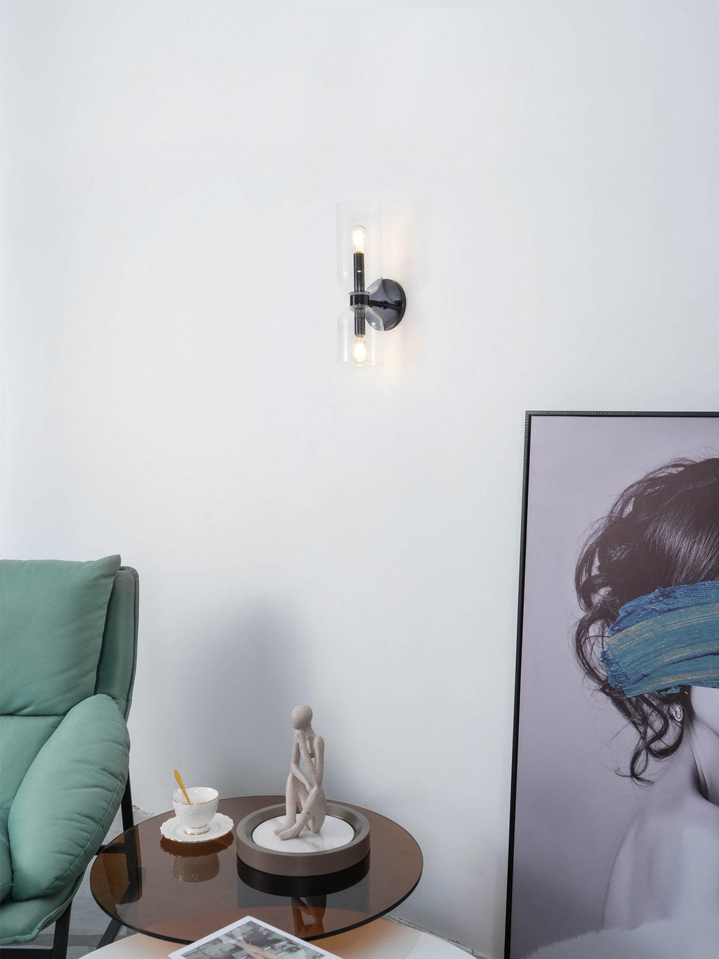 Edie Applique Murale en Verre Minimaliste Moderne - Neutralighting