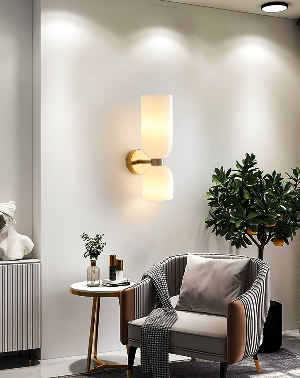 Edie Applique Murale en Verre Minimaliste Moderne - Neutralighting