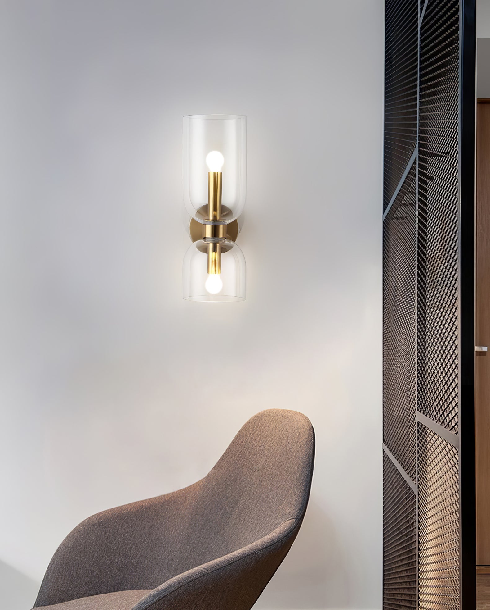 Edie Applique Murale en Verre Minimaliste Moderne - Neutralighting