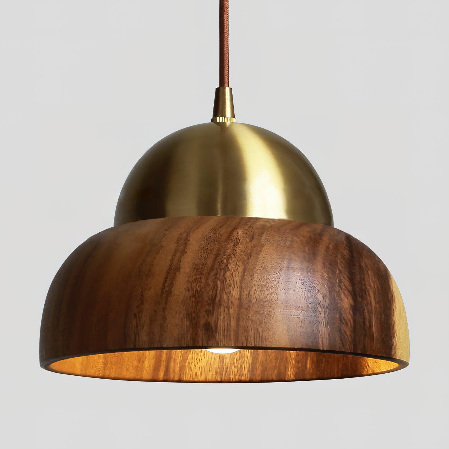 Bronze Lampe Pendante en Laiton Rustique - Neutralighting