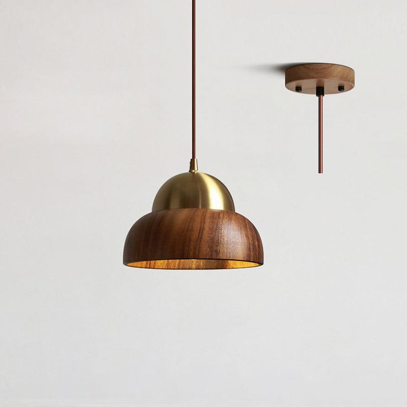 Bronze Lampe Pendante en Laiton Rustique - Neutralighting
