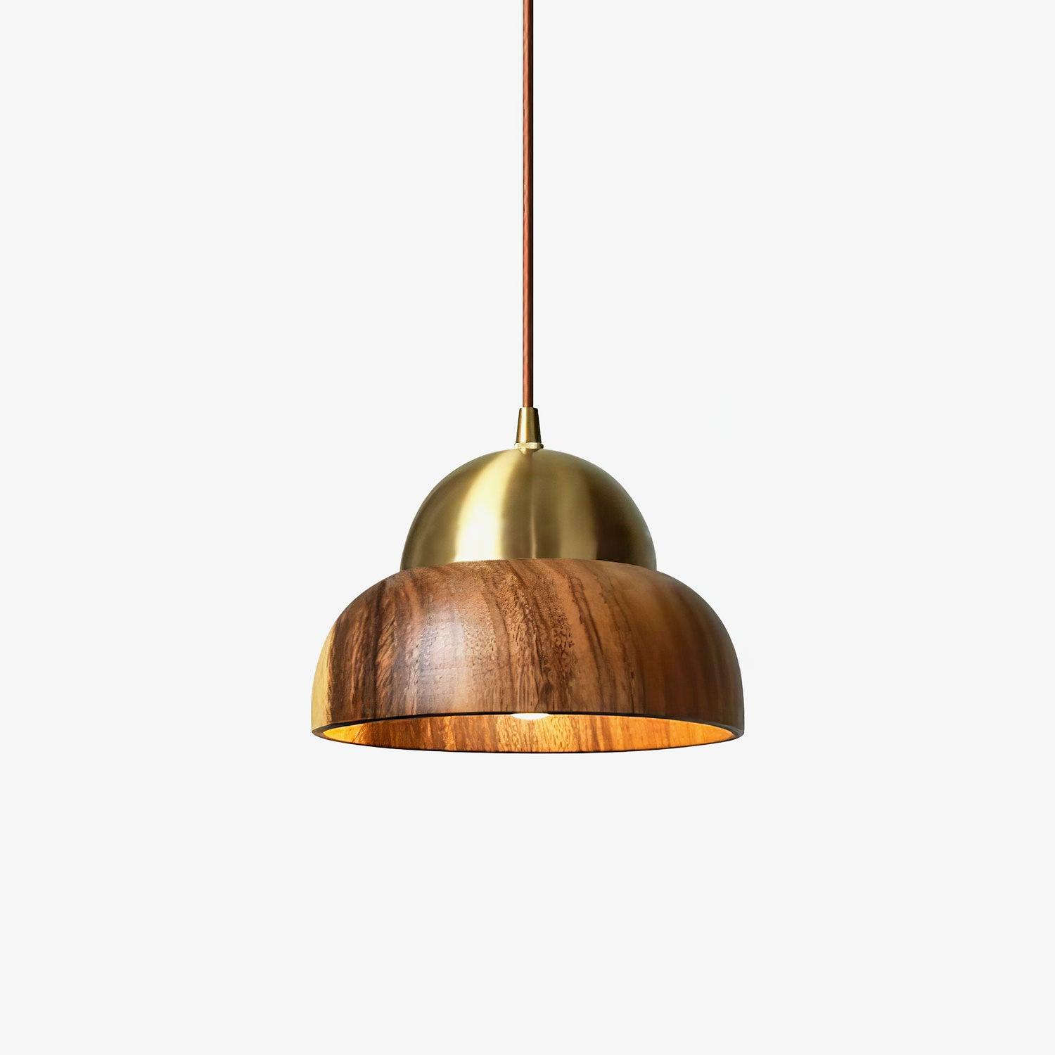 Bronze Lampe Pendante en Laiton Rustique - Neutralighting