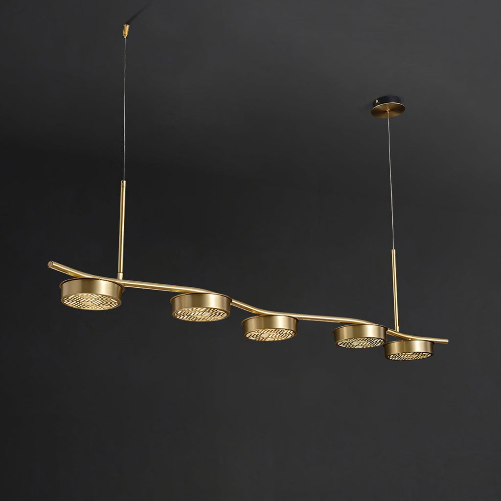 Aureus Lustre Laiton Élégant - Neutralighting