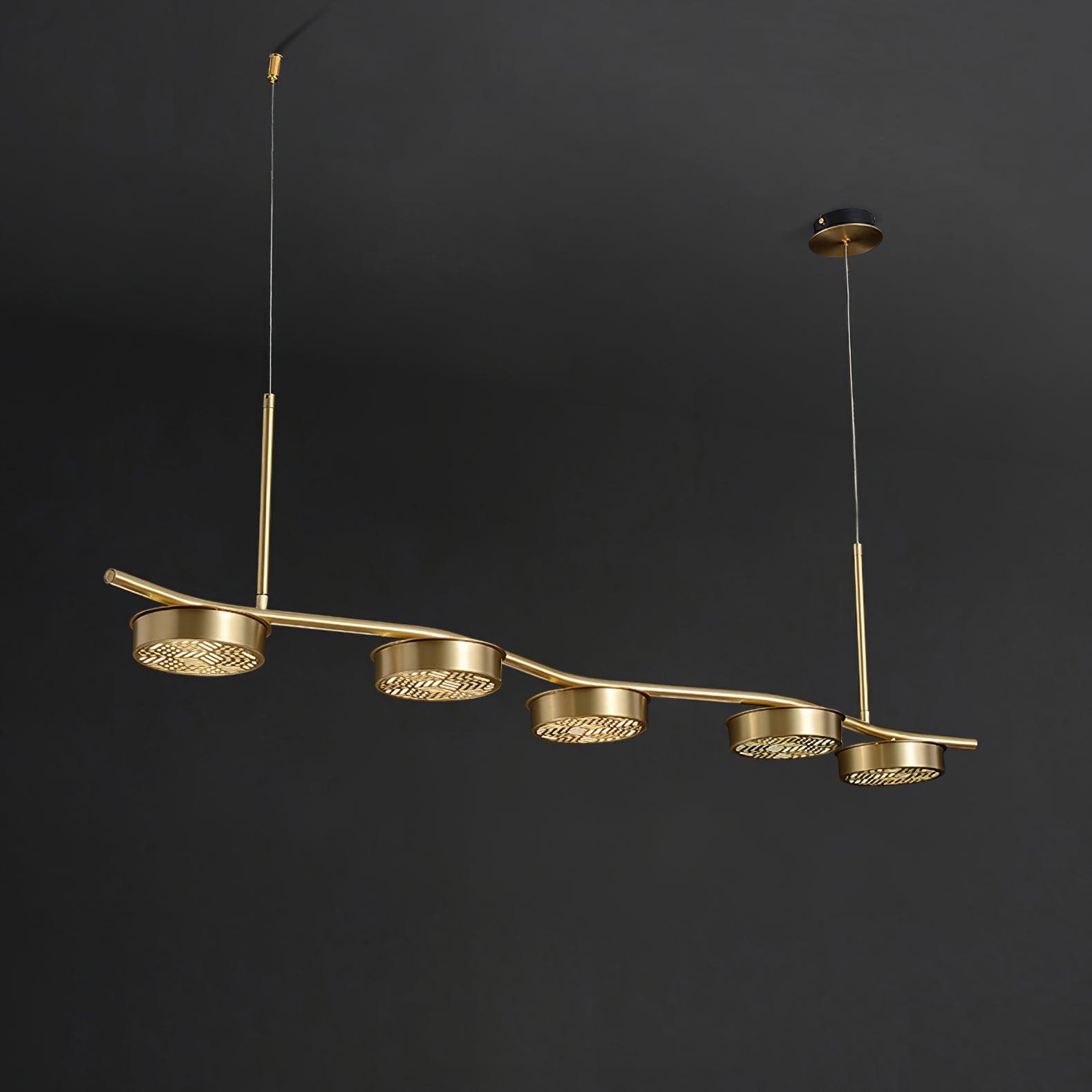 Aureus Lustre Laiton Élégant - Neutralighting