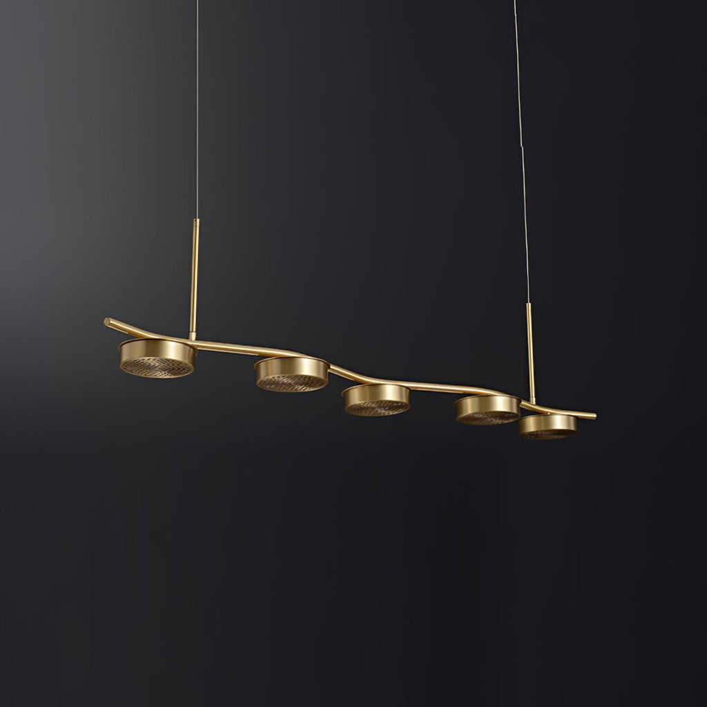 Aureus Lustre Laiton Élégant - Neutralighting