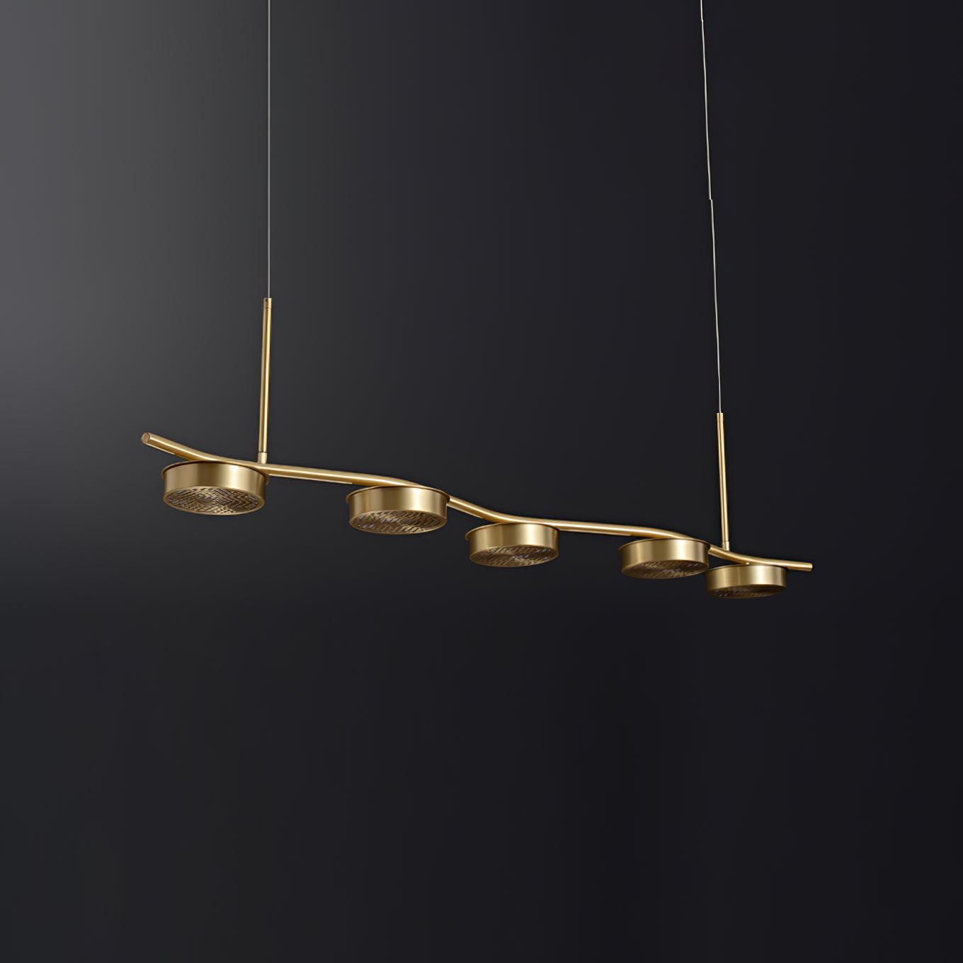 Aureus Lustre Laiton Élégant - Neutralighting