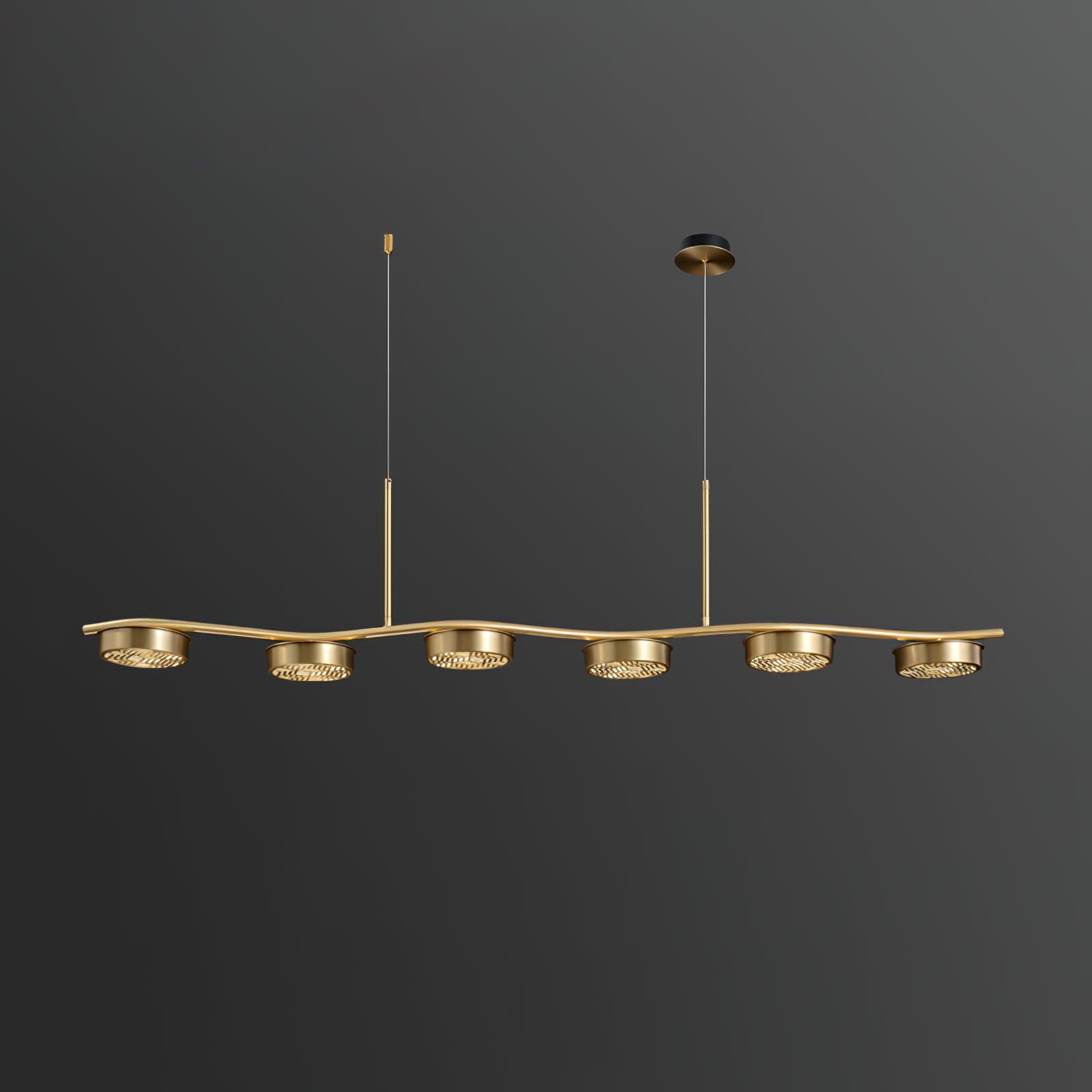 Aureus Lustre Laiton Élégant - Neutralighting