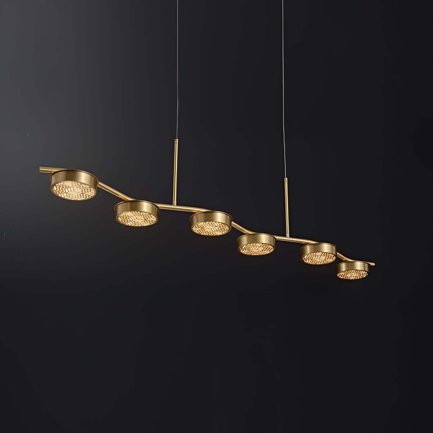 Aureus Lustre Laiton Élégant - Neutralighting