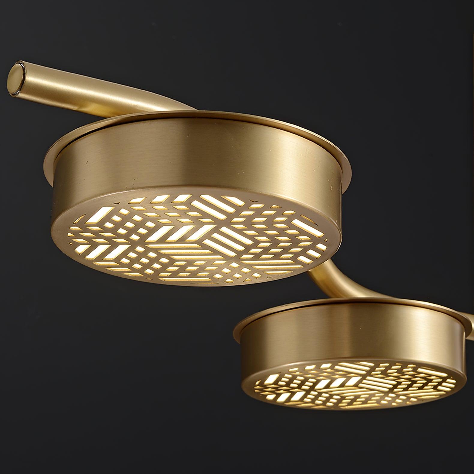 Aureus Lustre Laiton Élégant - Neutralighting