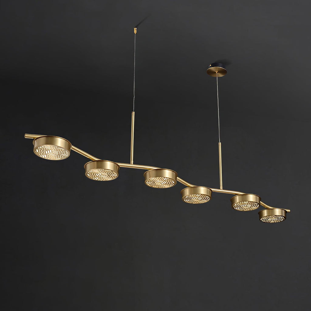 Aureus Lustre Laiton Élégant - Neutralighting