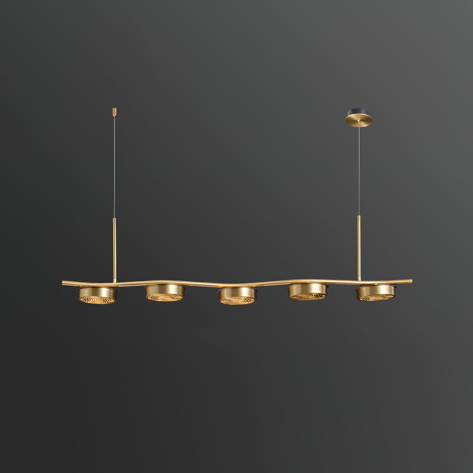 Aureus Lustre Laiton Élégant - Neutralighting